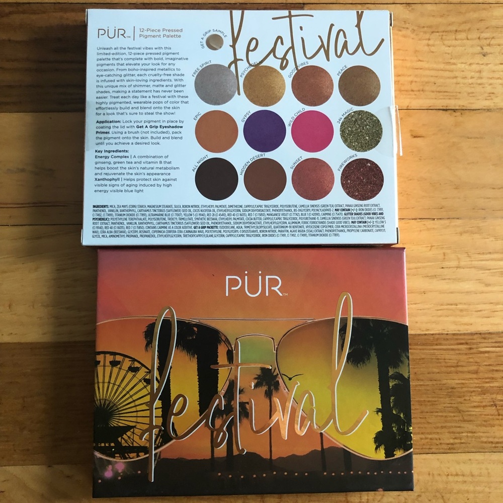 PUR festivals pallet